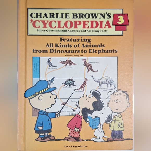 1980 Charlie Brown's 'Cyclopedia: Super Questions and Answers and Amazing Fact - Picture 1 of 4